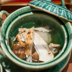 礼讃 - 鱧　松茸　土瓶蒸し　すだち