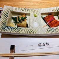 博多うなぎ屋 藤う那 - 鰻白焼き　蒲焼き　食べ比べ