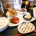 幸福定食の餃子が来る前