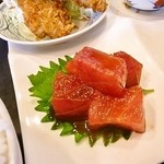 幸福餃子 - 鮪ぶつ　漬け