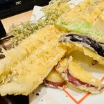 万治堂 - 天麩羅の別角度