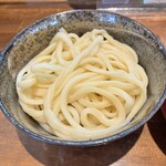 自家製麺 田舎うどん 八 - 並盛り　麺固め