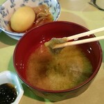 ガーデンハウス藤苑 - 利尻昆布入り味噌汁