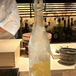 鮨処 乾杯 - 緑茶マティーニ　食前酒