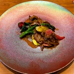 Chez Tetsu - 仔牛のロースト シャンピニオンソース