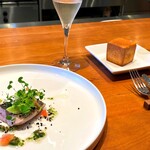 Chez Tetsu - 鰆のミキュイ＆パン