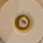 スタジオーネ - かぼちゃのスープ　ボテっとしてなくて美味しい