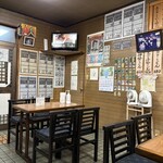 食堂 平和の家 - 店内の様子…昭和の雰囲気が魅力的(=^x^=)