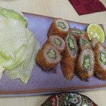 ほかけ船 - おくらの肉巻き