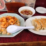 珍来 - えびチャーハン・餃子（5ヶ）