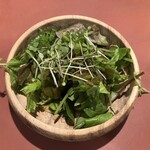 炭火焼とり 安喜 - 突出しサラダ