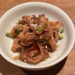 阿佐ヶ谷バードランド - 阿佐ヶ谷バードランド(軍鶏皮の二杯酢)