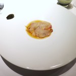 エクアトゥール - 駿河湾の真鯛、京都の松茸のカルパッチョ、自家製生七味