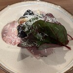 洋風小料理屋 モリノナカ - 千葉県産黒いちじく・自家製とろ豚ハム