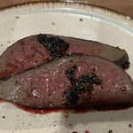 洋風小料理屋 モリノナカ - 蝦夷鹿レバーソテー