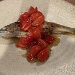 洋風小料理屋 モリノナカ - 小菅村ヤマメのグリル