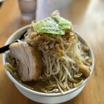 豚ラボ - 麺大、野菜増し、ニンニクなし