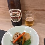 山与し鮨 - お通しの煮物！ホントに美味しくて嬉しい♪♪