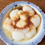 Shigeno Ya - ちからもち/辛味大根おろし(720円)