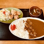 母里の風 - 【大盛】唐揚げカレー