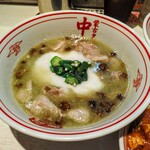 蒙古タンメン中本 - とろろっと塩つけそば