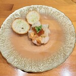 ななくさ食堂 - ★信州サーモンとホタテのタルタルカルパッチ
