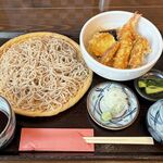 蕎屋 陽楽 - ざる蕎麦・ミニ天丼セット