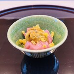 THE SUSHI TOKYO 旬 - ◆ウニとマグロとたくあん
      (混ぜて食べるー‼︎)