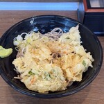 かめや - 天ぷらそば冷し