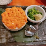 ふじけん　 中洲店 - ウニまみれ豆腐