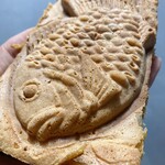 めいせい - たい焼き（さつまいも）のアップ