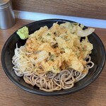 かめや - 天ぷらそば冷し