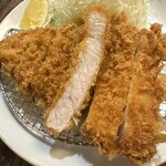 水塩土菜 - ロースかつ断面