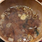 てっぺん - お味噌汁♡この日は赤出汁(^^)