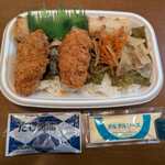 ほっともっと - 料理写真:カキフライのりタル弁当580円