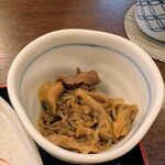 てっぺん - 山椒風味?牛肉のすき焼き煮みたいの♡