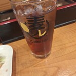 きうら屋 - 焼酎[麦]一番札ウーロン茶割り二杯目
