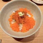 御料理 一燈 - 自家製いくら醤油漬けご飯