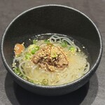 煌 焼肉 - 煌特製麺を使用した和風冷麺