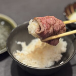 煌 焼肉 - ほほ肉と米