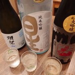 焼きそば居酒屋どーも - （2025/8月）日本酒飲み比べ