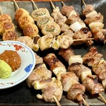 宴庵 ふるや - 好きな焼き鳥を1本から頼めます♪