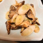 居酒屋 都賀 - ツブあわび炒め