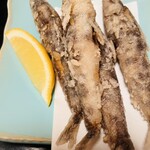 居酒屋 都賀 - メヒカリ唐揚げ