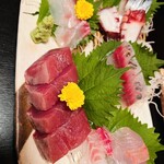 居酒屋 都賀 - 好物の刺し盛り