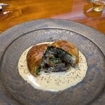 馳走西健一 - 生シラスのパイ包み。