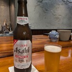 馳走西健一 - 今日は帰りも運転手ですのでノンアルコールビールでお料理を楽しみました ♪♬