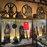 桜の里 - 武家屋敷「青柳家」の展示室の様子