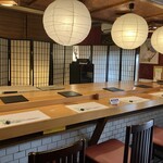 三笠鮨 - カウンター