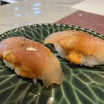 三笠鮨 - アラ  ここにも雲丹が！